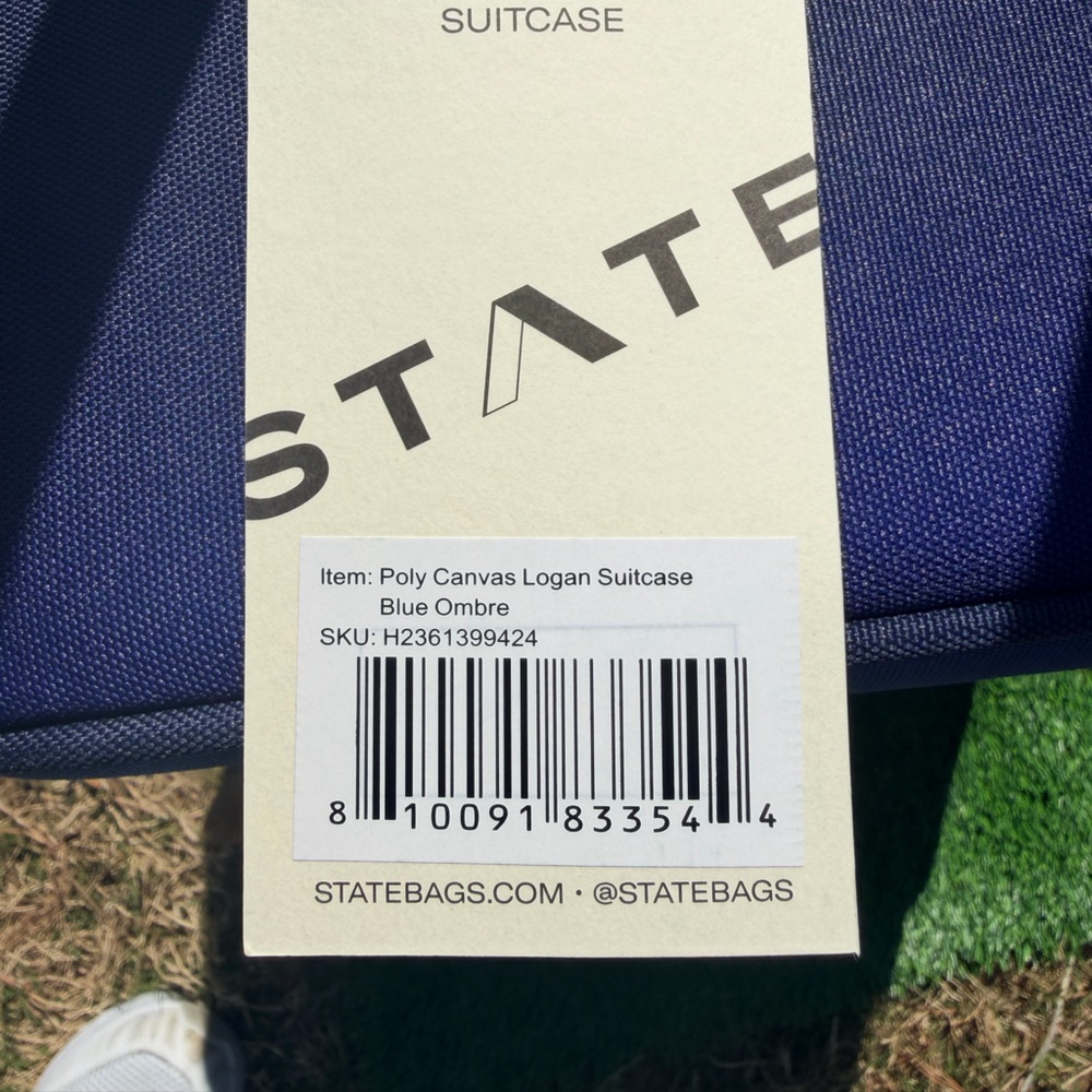 STATE Logan Kids Canvas Bag in Blue Ombre - Picture 3 of 11